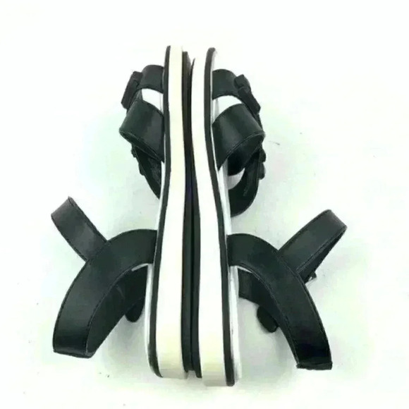 New Sam Libby Sandals Size 7 Gem Strappy Flatforms - Picture 4 of 8